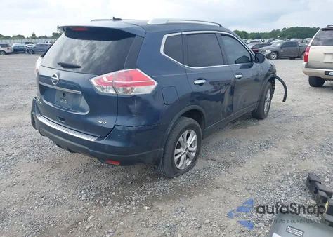 2016 Nissan Rogue Sv из США, поврежденный, VIN KNMAT2MT3GP610441